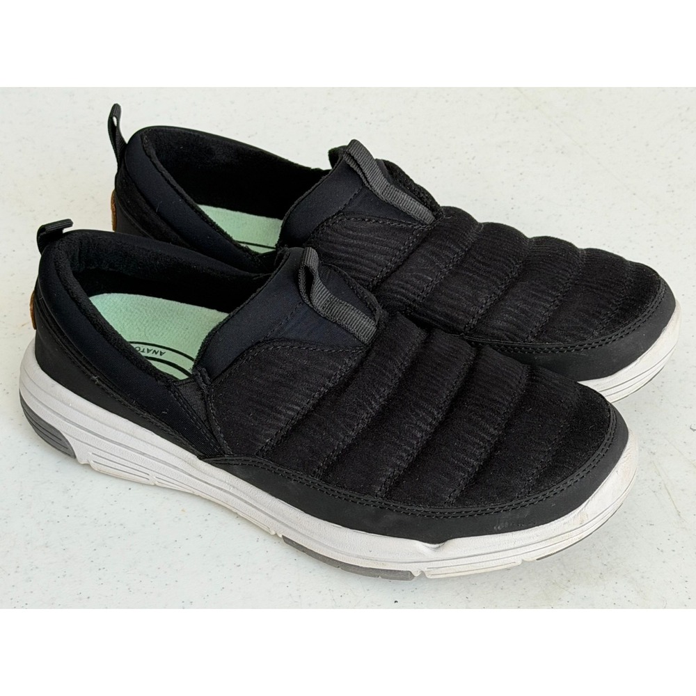 Ryka Adele 2 Walking Shoes Women's 8 Black Tiger Print Slip On Flat Shoes Loafer